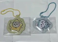 ちいかわbaby トレーディング ぷっくりキーホルダー うさぎ　ハチワレ 2点
