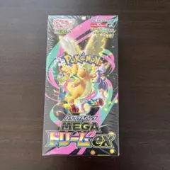新品未開封 ポケモンカードゲーム MEGAドリームex 1BOX シュリンク付