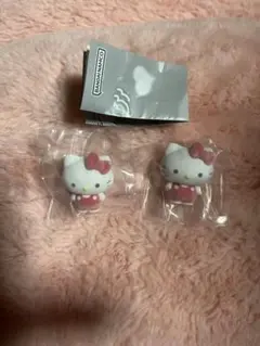 ＭＩ-TＡＮ様専用　サンリオふわふわフロッキードール ハローキティ ２個