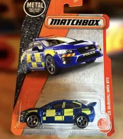 マッチボックス スバル WRX STI ポリス 2015 Subaru