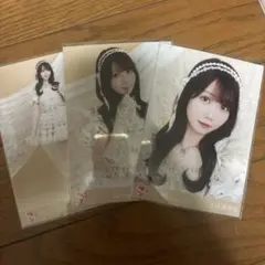 イコラブ　生写真　大谷映美里　3枚コンプセット 2026年Julyバレエコア衣装のサムネイル