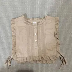 バースデイtete a tete＊レースフリルベスト　ビスチェ　120