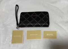 MICHAEL KORS マイケルコース 長財布 黒 オーガナイザー スマホ