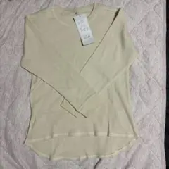 ［新品］ワッフルUSAコットンヘビロテシリーズ オートミール M Tシャツのサムネイル