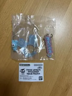 TWICE LOVELYS アクリルカラビナ フロッキーマスコット ナヨン