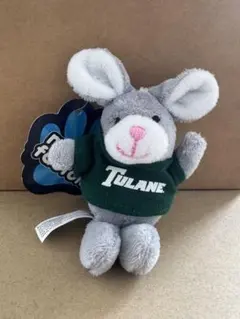Tulane University ぬいぐるみ キーチェーン