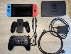 Nintendo Switch 本体 青/赤 + プロコントローラー