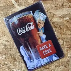 Coca-Cola ブリキ看板 レトロデザインのサムネイル