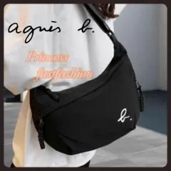 処分価格❤️ྀི新品❤️ྀི【ブラック】アニエス・ベー ショルダーバッグ ボディバッグ #4