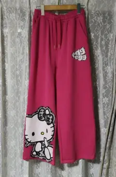 ハローキティ プリント ルームウェア ピンク