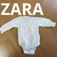m*o様 【美品】ZARA 長袖ロンパース 3-6ヶ月 ホワイト