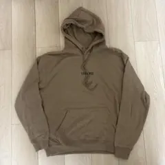 CONVERSE ベージュ フード付きパーカー Lサイズ