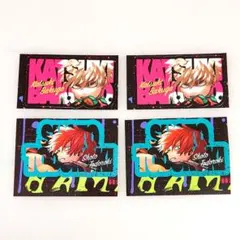 最強ジャンプ 付録ステッカー シール 爆豪勝己 轟焦凍 ヒロアカ 原作絵
