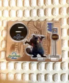ズートピア2 happyくじ　アクリルスタンドプロップス