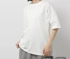 ニコアンド 新品　コットン　ワイドＴシャツのサムネイル
