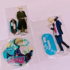 東京リベンジャーズ 松野千冬 アクリルスタンド アクリルコースター カフェコラボ