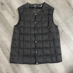 TAION キルティング　インナー　ダウン　ベスト