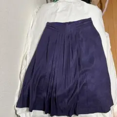 ボールジィ　スエード調タックスカート