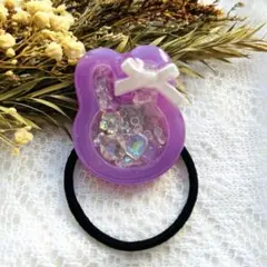 《No.1978❀》ハンドメイド　レジンヘアゴム　ルージュmix　うさぎ 2025年最新】レジンヘアゴムうさぎの人気アイテム - メルカリ