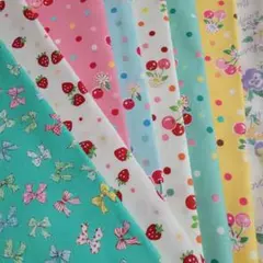 人気❣️有輪　松山敦子　30'sコレクション　はぎれ8枚セット　チェリー　いちご