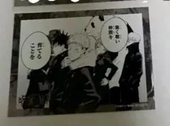 呪術廻戦　領域展開フェア　特典ブロマイド