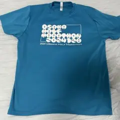 2024 OSAKA Half Marathon Tシャツ Lサイズ 青