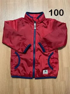 ミキハウス　ホットビスケッツ　ウインドブレーカー　100