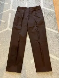 MORRIS and SONS ブラウン コットンスラックスのサムネイル