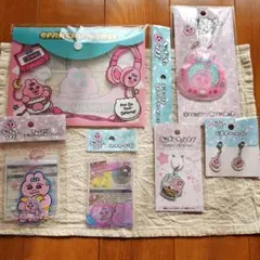 ②おぱんちゅうさぎキャラクター 6点セット