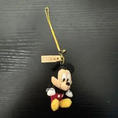 ミッキーマウス ストラップ 約10cm