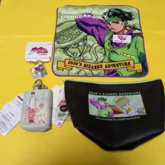 JOJO　ジョジョ　岸辺露伴　ポーチ　キーケース　チャーム　ハンカチ