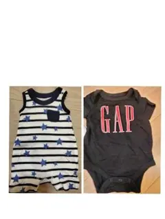 ロンパース　ベビーギャップ2枚セット