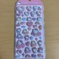 ハローキティ コットンパフィーシール