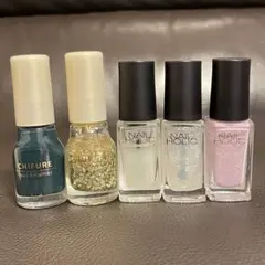 ネイルホリック　ちふれ　マニキュア　ネイル　まとめ売り　トップコート　秋冬