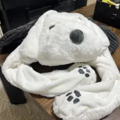 ユニバ　被り物　スヌーピー　帽子　SNOOPY 耳　動く