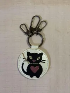 レベッカテイラー　黒ねこキーホルダー