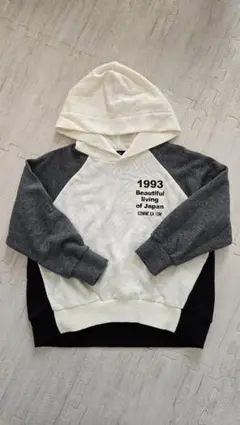 COMME CA ISM フード付きパーカー 120A