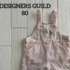 DESIGNERS GUILD ピンク コーデュロイ オーバーオール 80