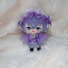 にじぱぺ にじぱぺっと ぬい服 ヘッドドレス 紫 パープル