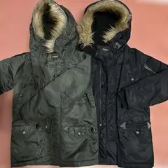 AVIREX コート　130/140セットのサムネイル