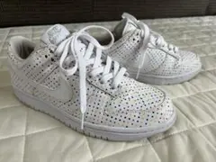 NIKE DUNK LOW ドット柄　スニーカー　24.5cm
