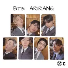 BTS ARIRANG トレカ アリラン 7枚 フォトカード サイン 公式　c②