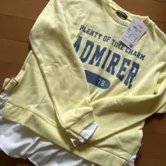 LOVE POWERS イエロー トレーナー 160