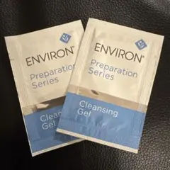 ☆新品☆ ENVIRON エンビロン　クレンジングジェル　洗顔料　2g 2包のサムネイル