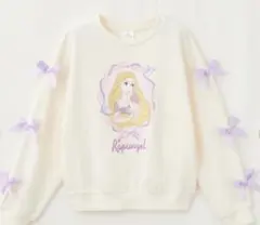 ディズニー　プリンセス　ラプンツェル　リボン　トレーナーのサムネイル