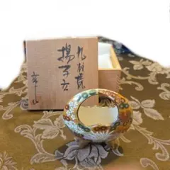 九谷焼 揚子立 陶器 茶道具 共箱付き 九谷焼 揚子立 陶器 茶道具 共箱付き - メルカリ