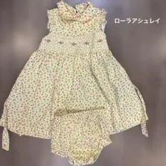 ローラアシュレイ　ワンピース　90㎝位のサムネイル