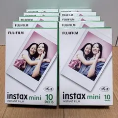 instax mini インスタントフィルム 10パック100枚