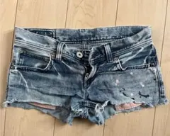 夏服　デニム　ショートパンツ　ギャル　つーちゃん　something EDWIN