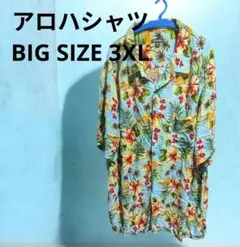GEORGE アロハシャツ 3XL 総柄（わ）のサムネイル
